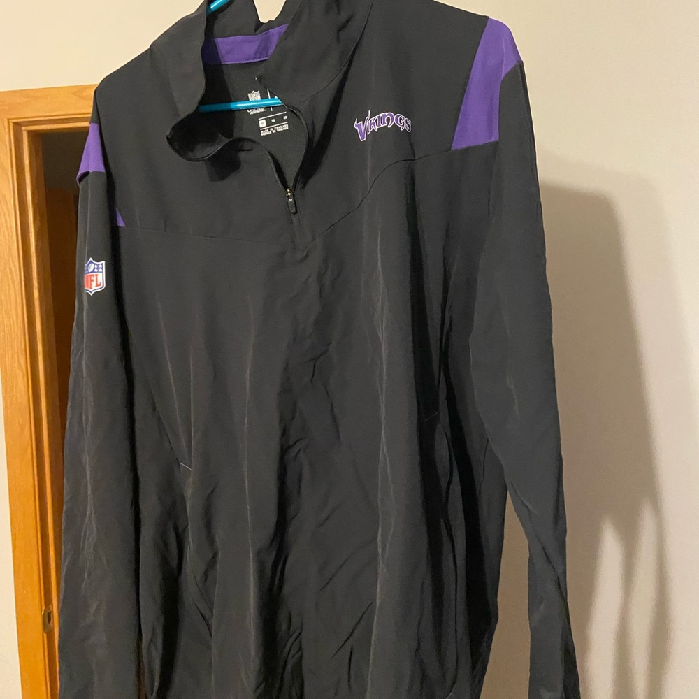 Minnesota Vikings Nike 1/4 pullover jacket